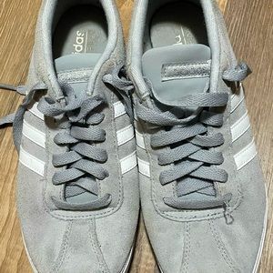 Adidas grey shoes